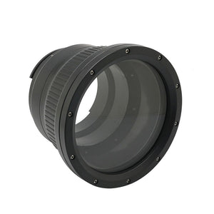 Flat long port for A6xxx series Salted Line (18-105mm & 18-135mm and Sigma 16mm lenses) UW housing