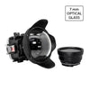 Salted Line Waterproof housing for Sony RX1xx series with 6" Optical Glass Dry Dome Port (Black)
