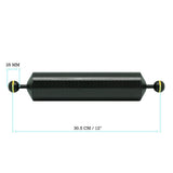 2 x 12"/30.5cm D60mm Carbon Fiber Underwater Float Arm for Video Light/Strobe mounting