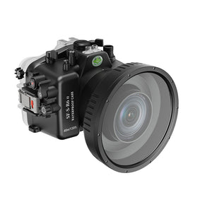 Sea Frogs 40m/130ft Underwater camera housing for Canon EOS R6 Mark II with 6" Short Flat Port (RF 14-35mm f/4L)