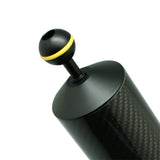 2 x 12"/30.5cm D60mm Carbon Fiber Underwater Float Arm for Video Light/Strobe mounting