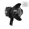 Salted Line waterproof housing for Sony A6xxx series with Aluminium Pistol Grip & 6" Optical Glass Dry dome port / GEN 3