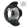 Salted Line series 60M/195FT Waterproof 6-inch Optical correct Glass dome port. for A6xxx / RX1xx housings