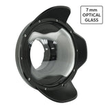 Salted Line series 60M/195FT Waterproof 6-inch Optical correct Glass dome port. for A6xxx / RX1xx housings