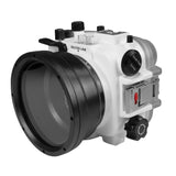 Salted Line Waterproof housing for Sony RX1xx series with 8" Dry Dome Port (White)
