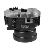 Salted Line Waterproof housing for Sony RX1xx series with 67mm threaded short / Macro port for RX100 III/IV/V (Black)
