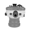 Sony A7 IV Salted Line series 40M/130FT Underwater camera housing with 6" Optical Glass Flat Long Port for Sigma 24-70mm f/2.8 DG DN (without standard port).White