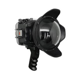 Salted Line waterproof housing for Sony A6xxx series with Aluminium Pistol Grip & 6" Dry dome port / GEN 3