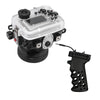 Salted Line waterproof housing for Sony A6xxx series with Aluminium Pistol Grip & 55-210mm lens port / GEN 3