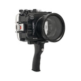 SeaFrogs UW housing for Sony A6xxx series Salted Line with pistol grip & 4" Dry Dome Port (Black) / GEN 3