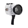 SeaFrogs UW housing for Sony A6xxx series Salted Line with pistol grip & 4" Dry Dome Port (White) / GEN 3