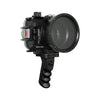 Salted Line Waterproof housing for Sony RX1xx series with Aluminium Pistol Grip & 6" Dry Dome Port - Surf