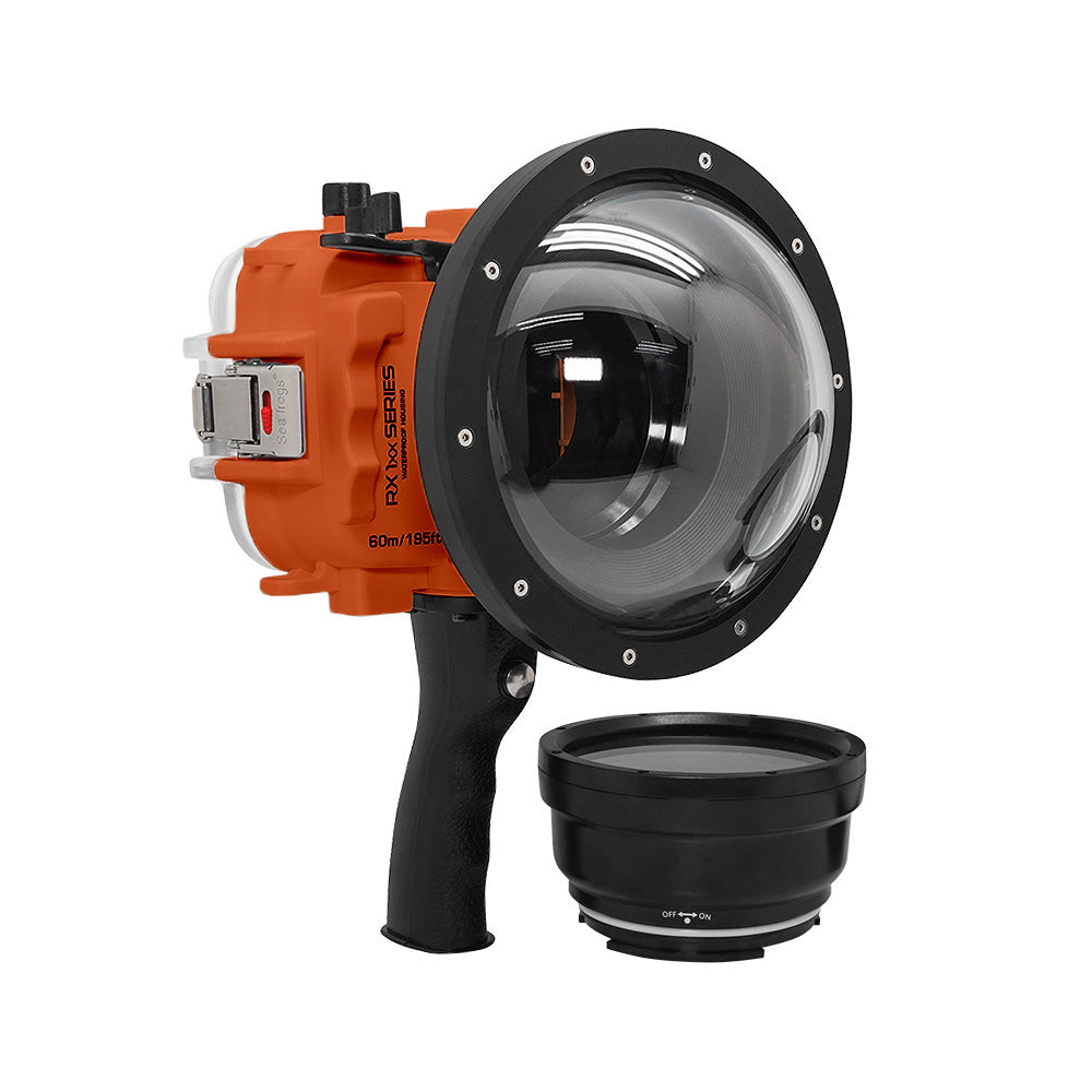 Seafrogs Underwater 60M Waterproof Housing For Sony RX100 Series