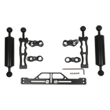 Salted Line Lightweight Full Aluminium tray with arms and clamps bundle