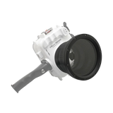 Salted Line 4'' - 80mm Bayonet Optical Glass Flat Ports for Sony A6xxx/RX1xx Housings