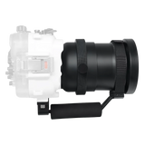Salted Line 4'' - 80mm Bayonet Optical Glass Flat Ports for Sony A6xxx/RX1xx Housings