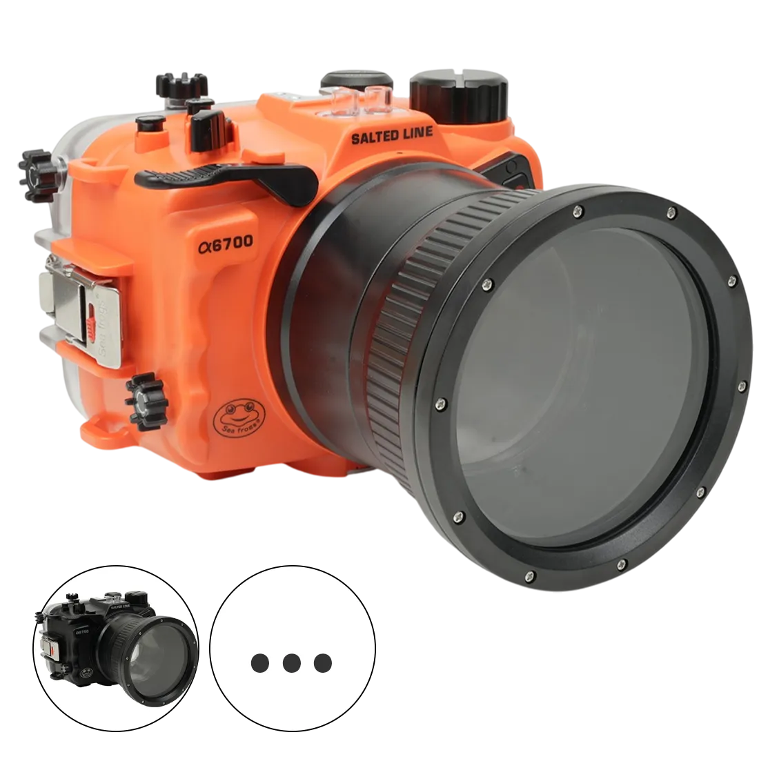 Salted Line Sea Frogs Underwater Housings for Sony A6700 Cameras