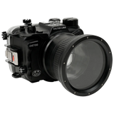 [a6700-fp90l4] Sea Frogs Salted Line Underwater Camera Housing for Sony A6700 with 4'' Glass Flat Port