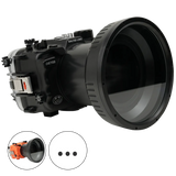 [a6700-fp90l6] Salted Line Sea Frogs Underwater Camera Housing for Sony A6700 with 6'' Glass Flat Port