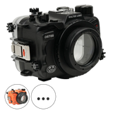 [a6700-fp90ss67] Salted Line Sea Frogs Underwater Camera Housing for Sony A6700 with 67mm Thread Glass Flat Port