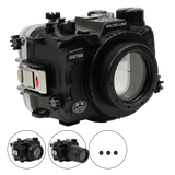 [a6700-fp90ss67] Sea Frogs Salted Line Underwater Camera Housing for Sony A6700 with 67mm Thread Glass Flat Port