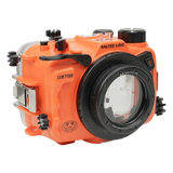 [a6700-fp90ss67] Salted Line Sea Frogs Underwater Camera Housing for Sony A6700 with 67mm Thread Glass Flat Port