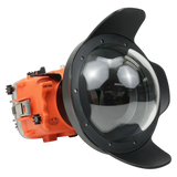 [a6700-v2-dp90g8] Salted Line Sea Frogs Underwater Camera Housing for Sony A6700 with V2 Dome Port