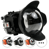 [a6700-v7-dp90a6] Salted Line Sea Frogs Underwater Camera Housing for Sony A6700 with V7 Dome Port
