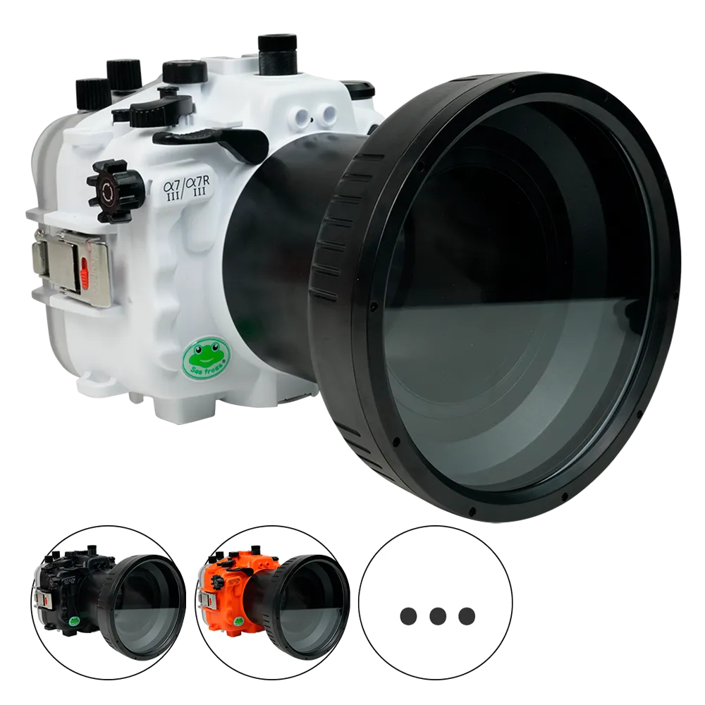 Another Water: The  Thames, for　sa2 Sea Frogs SALTED LINE Underwater Housing for Sony A7III