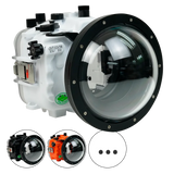 [a7iii-a7riii-v7-dp90a6s] Sea Frogs Salted Line Underwater Camera Housing for Sony A7III/A7RIII with V7 Dome Port