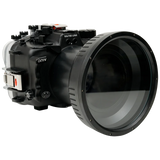 [a7iv-gen2-fp90l6] Salted Line Sea Frogs Underwater Camera Housing for Sony A7IV with 6'' Glass Flat Port
