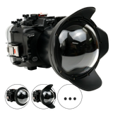 [a7iv-gen2-v2-dp90a6] Salted Line Sea Frogs Underwater Camera Housing for Sony A7IV with V2 Dome Port