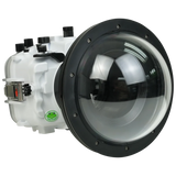 [a7iv-v2-dp90a8s] Salted Line Sea Frogs Underwater Camera Housing for Sony A7IV with V2 Dome Port