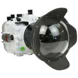 [a7iv-v2-dp90g6] Salted Line Sea Frogs Underwater Camera Housing for Sony A7IV with V2 Dome Port