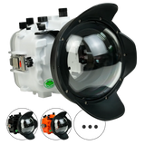 [a7iv-v7-dp90a6] Salted Line Sea Frogs Underwater Camera Housing for Sony A7IV with V7 Dome Port