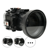 [a7rv-a7v-fp90l6] Salted Line Sea Frogs Underwater Camera Housing for Sony A7RV/A7V with 6'' Glass Flat Port