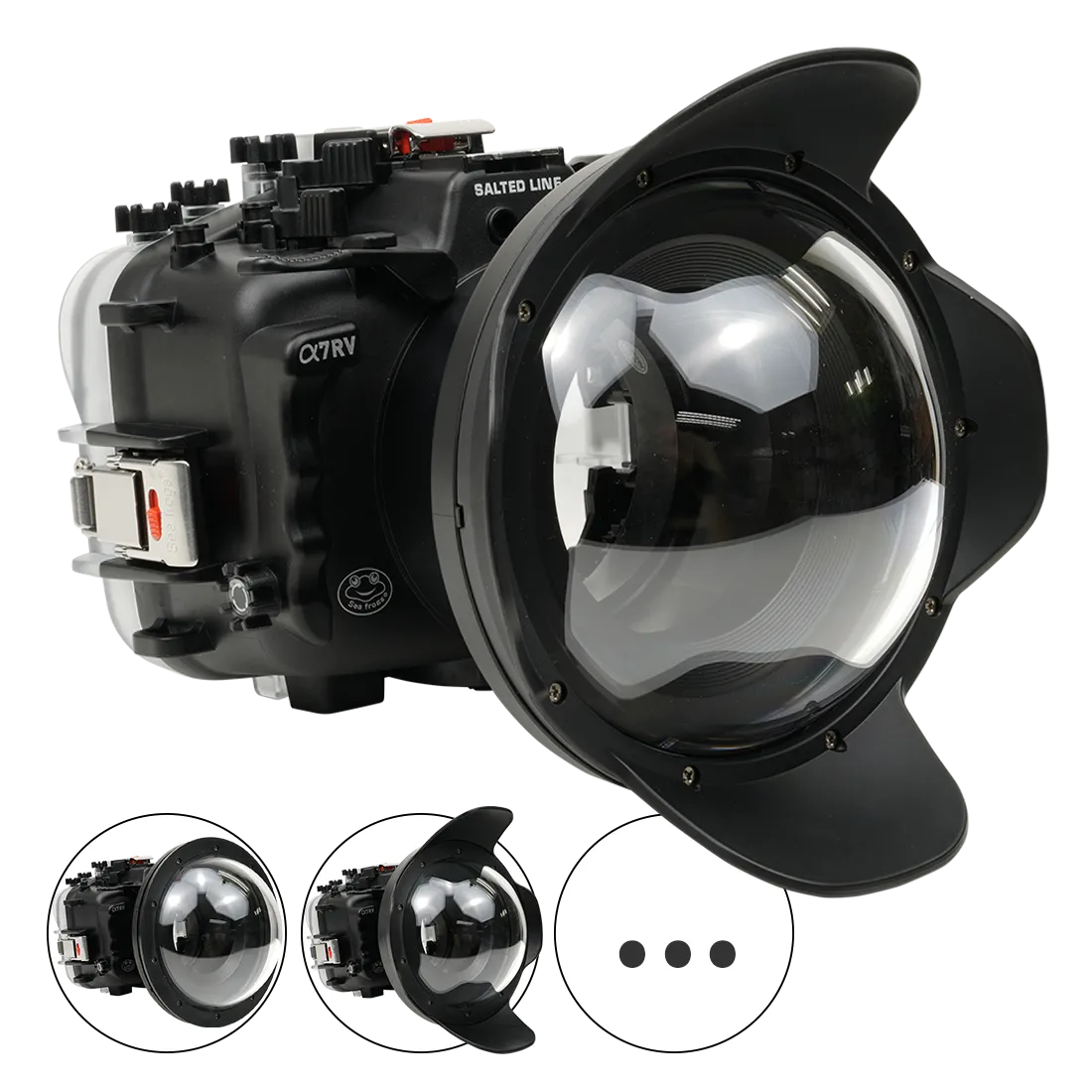 Salted Line Sea Frogs Housing for Sony A7RV/A7V |V10 Dome Port
