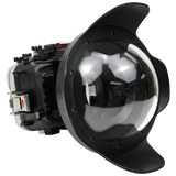 [a7rv-a7v-v10-dp90g8] Salted Line Sea Frogs Underwater Camera Housing for Sony A7RV/A7V with V10 Dome Port