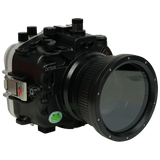 [a7siii-fp90m4] Sea Frogs Salted Line Underwater Camera Housing for Sony A7SIII with 4'' Glass Flat Port