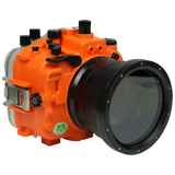 [a7siii-fp90m4] Sea Frogs Salted Line Underwater Camera Housing for Sony A7SIII with 4'' Glass Flat Port