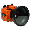 [a7siii-fp90m6m] Sea Frogs Salted Line Underwater Camera Housing for Sony A7SIII with 6'' Glass Flat Port