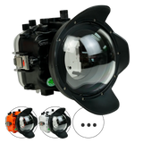 [a7siii-v1-dp90a6] Sea Frogs Salted Line Underwater Camera Housing for Sony A7SIII with V1 Dome Port