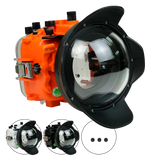 [a7siii-v1-dp90a6] Sea Frogs Salted Line Underwater Camera Housing for Sony A7SIII with V1 Dome Port