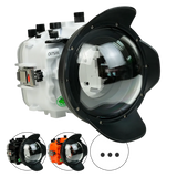 [a7siii-v1-dp90a6] Sea Frogs Salted Line Underwater Camera Housing for Sony A7SIII with V1 Dome Port