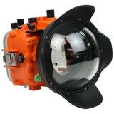 [a7siii-v1-dp90a6] Sea Frogs Salted Line Underwater Camera Housing for Sony A7SIII with V1 Dome Port