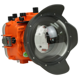 [a7siii-v1-dp90g6] Sea Frogs Salted Line Underwater Camera Housing for Sony A7SIII with V1 Dome Port
