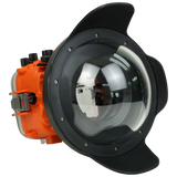[a7siii-v1-dp90g8] Sea Frogs Salted Line Underwater Camera Housing for Sony A7SIII with V1 Dome Port