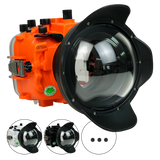 [a7siii-v10-dp90a6] Sea Frogs Salted Line Underwater Camera Housing for Sony A7SIII with V10 Dome Port
