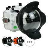 [a7siii-v10-dp90a6] Sea Frogs Salted Line Underwater Camera Housing for Sony A7SIII with V10 Dome Port