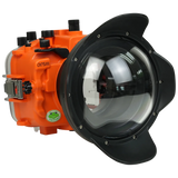 [a7siii-v10-dp90a6] Sea Frogs Salted Line Underwater Camera Housing for Sony A7SIII with V10 Dome Port